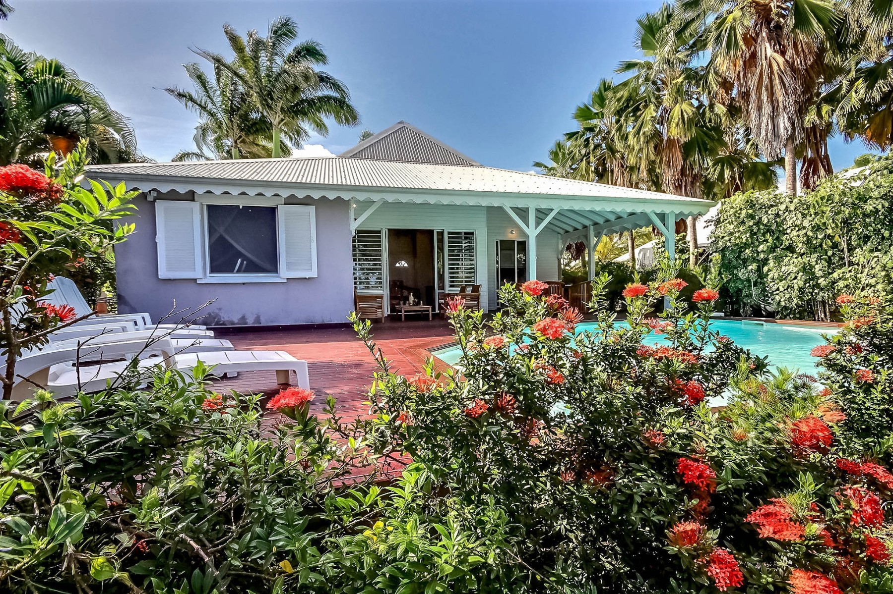 Ste-Rose - Villa 3 chambres avec piscine