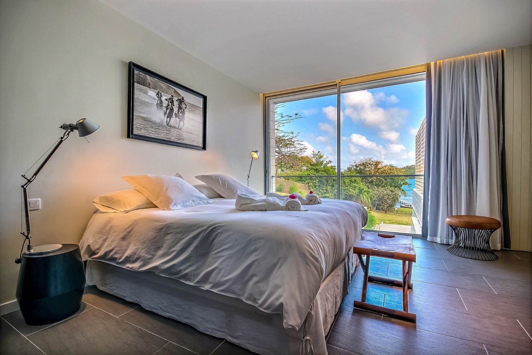 Le François - Villa 4 ou 6 chambres en bord de mer avec piscine