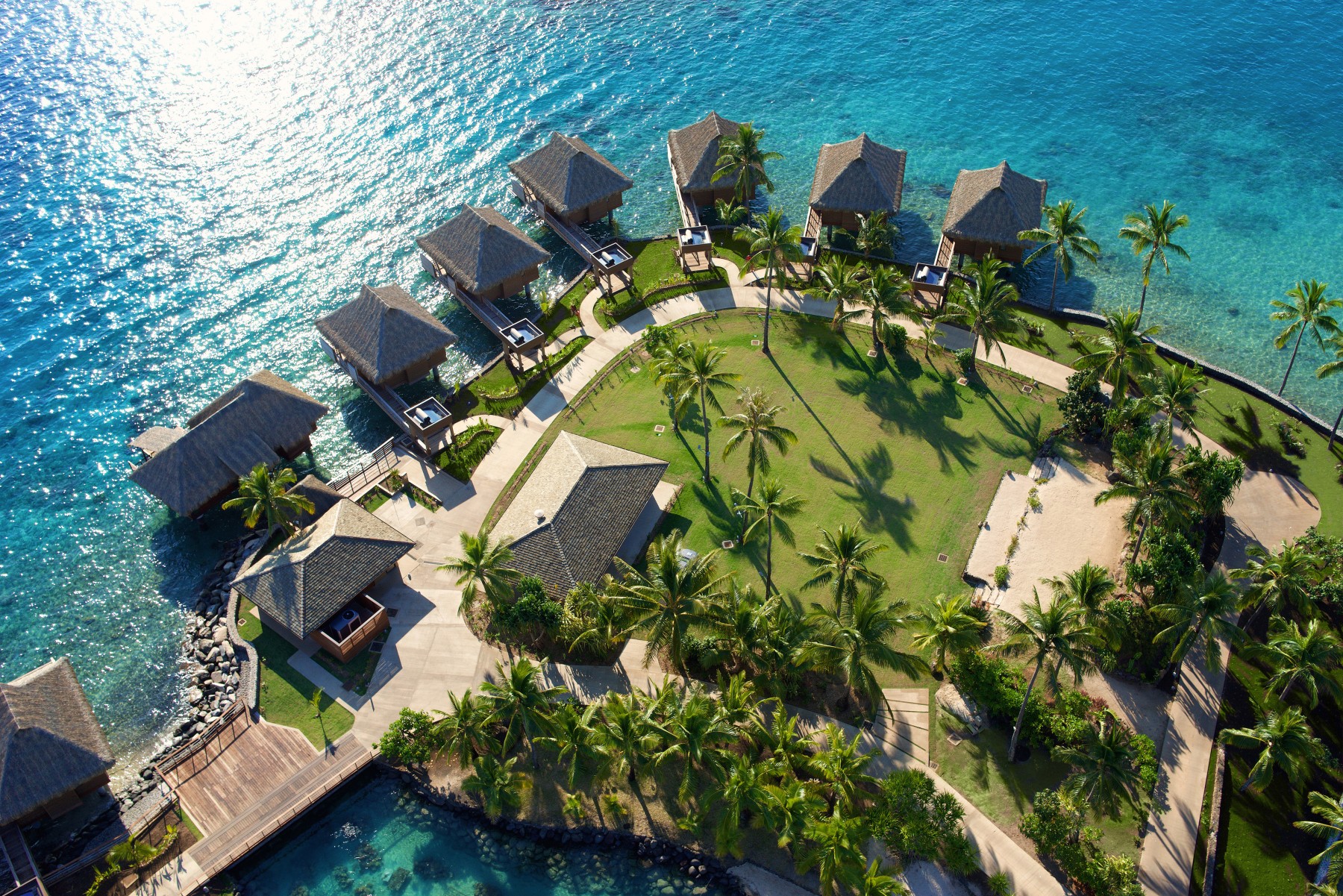 Bungalow Pilotis Motu