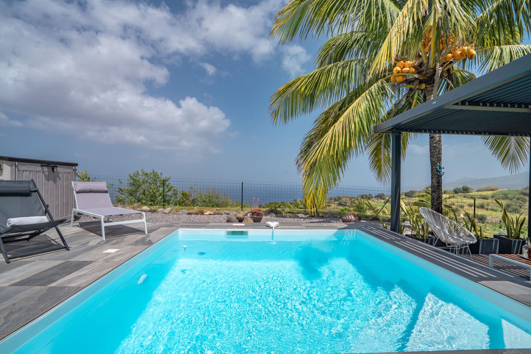 Le Carbet - Villa 2 chambres avec piscine