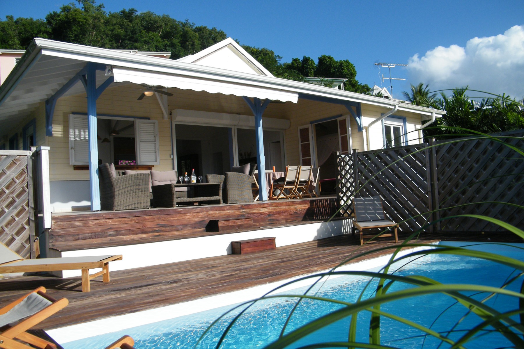 Trois-Îlets - Villa 3 ou 5 chambres avec piscine