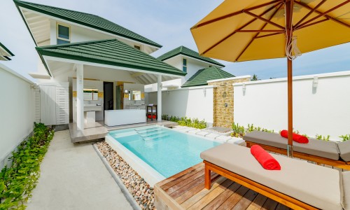 Beach Residence à 2 étages avec Piscine
