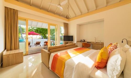 2 Bedroom Beach Villa avec Piscine