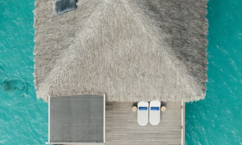 Bungalow Pilotis Vue Otemanu avec Piscine