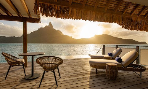Suite Pilotis Vue Otemanu avec Piscine